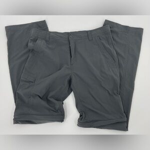 Marmot UPF/UV‎ Cruz Convertible Pants Shorts Grey Boy’s Size XL (30 W) H63200